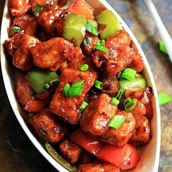 Chilli Paneer 10 pieces